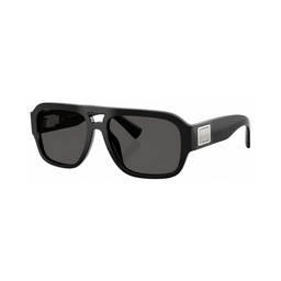 Negro brillante / Gris ocuro
