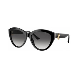 Negro brillante / Gris degrade